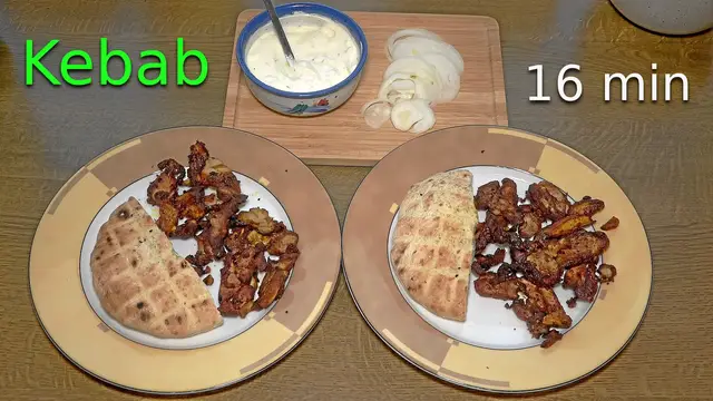 Video thumbnail for Kebab in 16 Minuten zubereiten