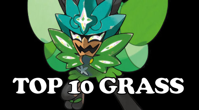Video thumbnail for Top 10 Strongest Pure Grass Type Pokémon