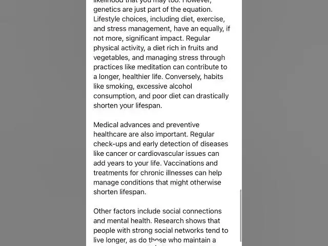 Video thumbnail for The Truth About Your Lifespan: How to Predict Exactly How Long You’ll Live