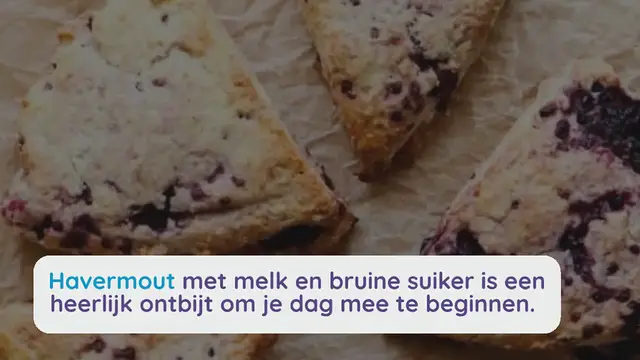 Video thumbnail for Havermout met melk en bruine suiker