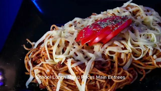 Video thumbnail for School Lunch Menu Prices