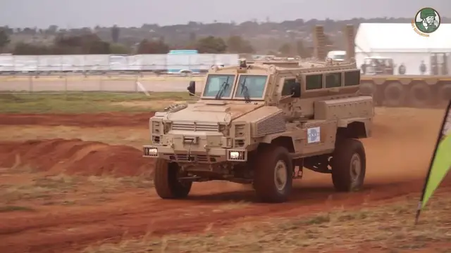'Video thumbnail for AAD 2016 mobility live demonstration Africa Aerospace & Defence exhibition armored tank vehicles'