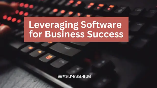 'Video thumbnail for Leveraging Software for Business Success: Exploring the Benefits'
