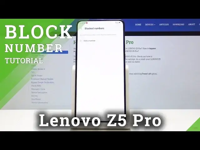Video thumbnail for How to Blacklist Numbers on Lenovo Z5 Pro - Block Numbers