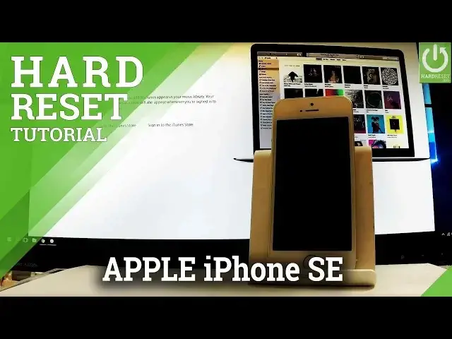 'Video thumbnail for How to Hard Reset APPLE iPhone SE - Restore Settings / Format iPhone'