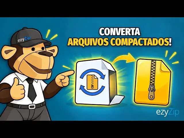 Video thumbnail for Como converter arquivos compactados online grátis | Sem necessidade de instalar programas
