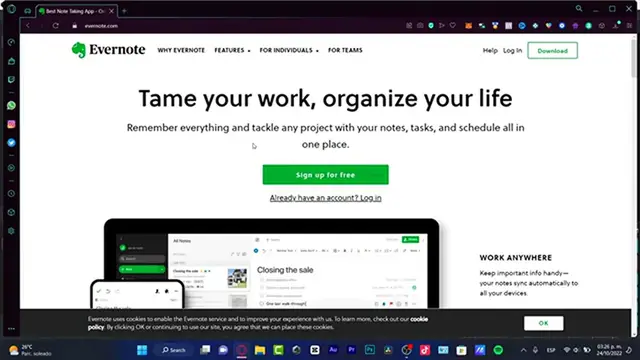 Video thumbnail for Evernote Tutorial For Beginners (2024)  How to Use Evernote