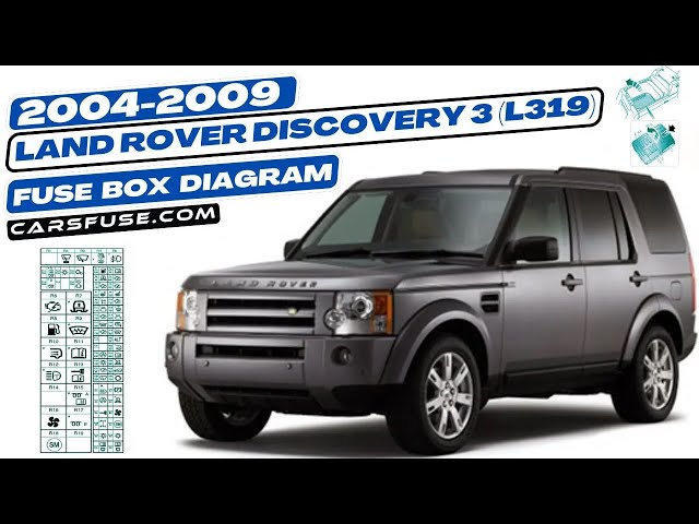 Video thumbnail for Fusebox Location & Diagrams: (2004/2005/2006/2007/2008/2009) Land Rover Discovery 3/LR3 (L319)