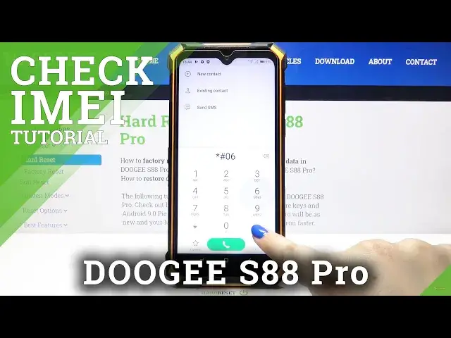 'Video thumbnail for How to Check IMEI & SN in DOOGEE S88 Pro – Locate IMEI Number'