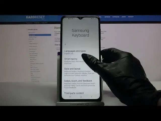 'Video thumbnail for How to Enter Text Correction Options on SAMSUNG Galaxy M12 – Set Up Reminder'