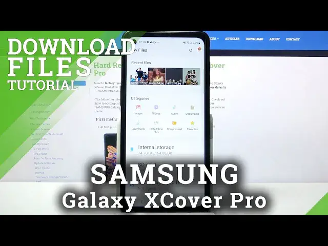 'Video thumbnail for How to Access All Downloads in Samsung Galaxy XCover Pro – Find Downloaded Files'