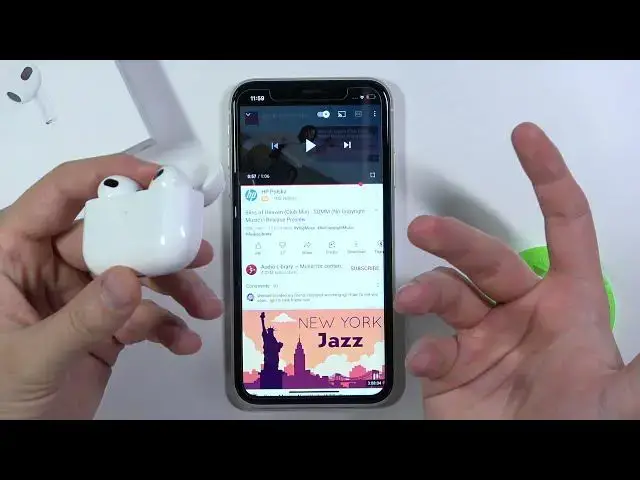 Video thumbnail for How to Manually Switch AirPods 3 Media Play on iPhone? Listen with AirPods 3 - Switch from Speaker