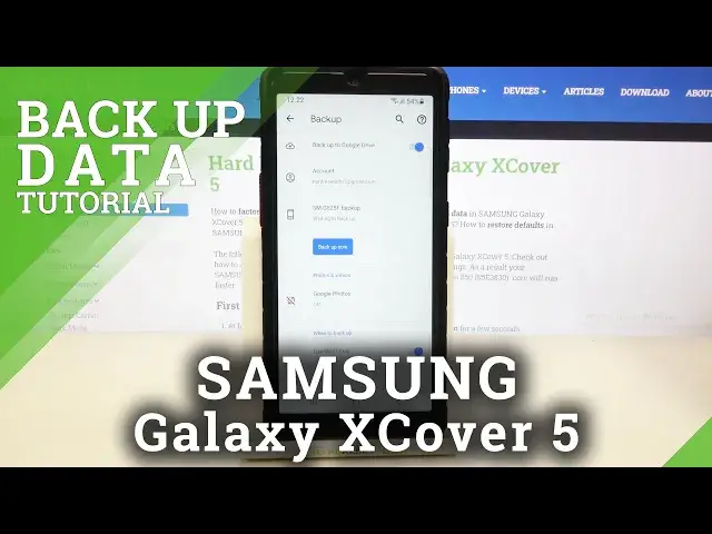 Video thumbnail for How to Enable Google Backup in SAMSUNG Galaxy XCover 5 – Turn On Google Backup