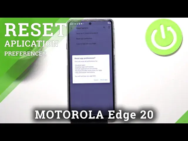 'Video thumbnail for How to Reset App Preferences on MOTOROLA Edge 20 – Restore App Defaults'