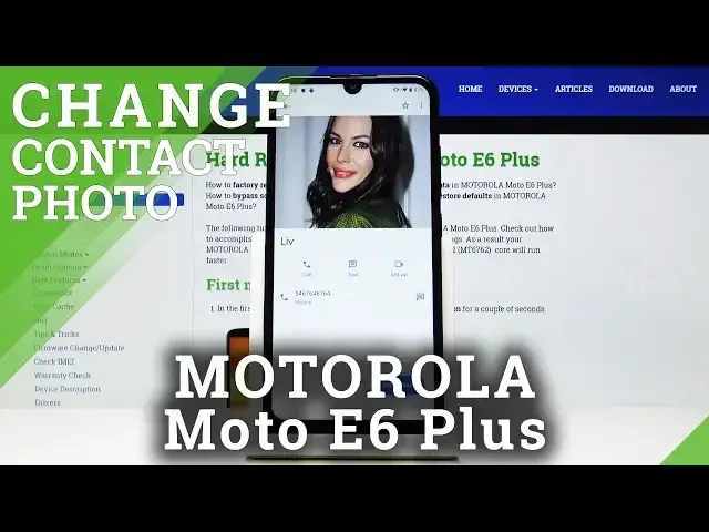 'Video thumbnail for How to Personalize Contacts in Motorola Moto E6 Plus - Add Picture to Contact'