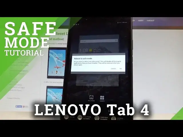 'Video thumbnail for How to Enable Safe Mode on LENOVO Tab 4 - Exit Safe Mode |HardReset.Info'