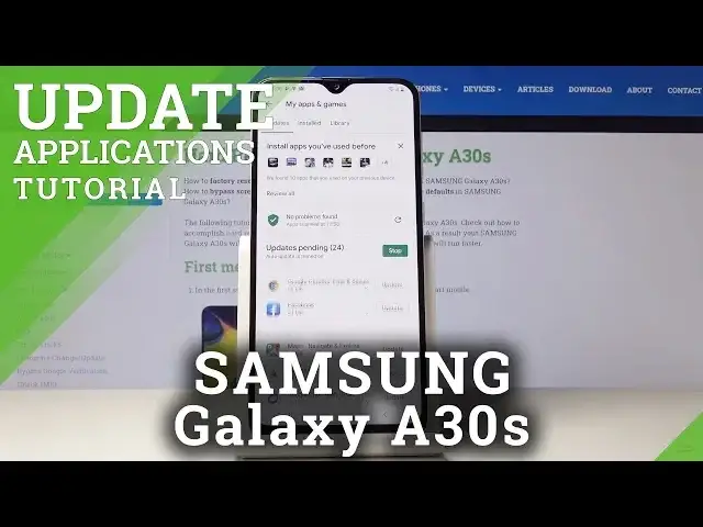 Video thumbnail for How to Update Apps in SAMSUNG Galaxy A30s – Latest App Version