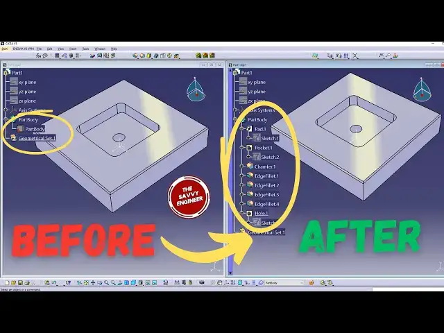 'Video thumbnail for CATIA | How to Convert a STEP File into CATPart Like a Pro'