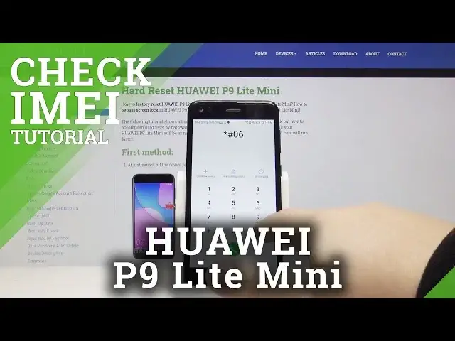 'Video thumbnail for How to Check IMEI Number in Huawei P9 Lite Mini - Locate Serial Number'