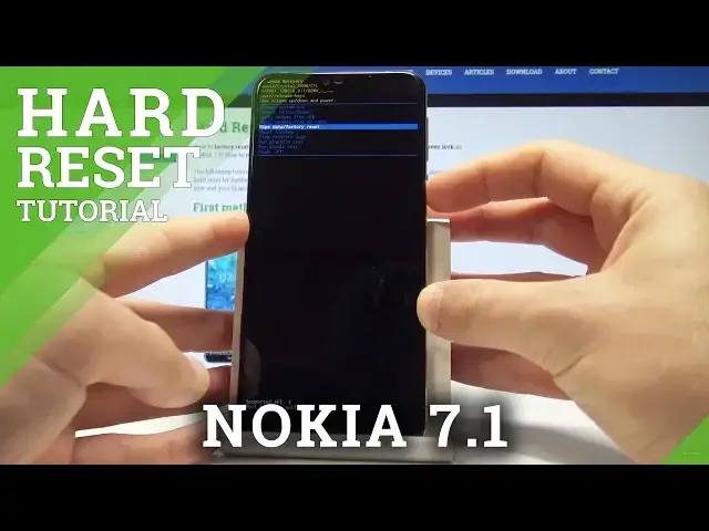 Video thumbnail for How to Hard Reset NOKIA 7.1 - Screen Lock Removal / Factory Reset