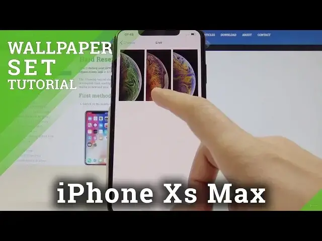 Video thumbnail for How to Change Wallpaper on iPhone Xs Max - Set Up iOS Wallpaper