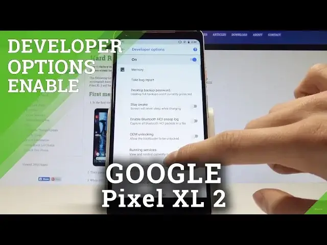 'Video thumbnail for How to Enable Developer Options in GOOGLE Pixel XL 2 - Allow OEM Unlock'