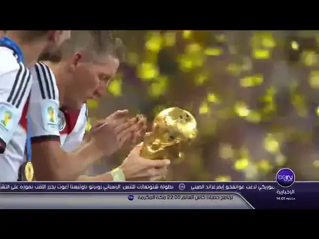 'Video thumbnail for ملخص نهائي كاس العالم 2014| المانيا و الأرجنتين'