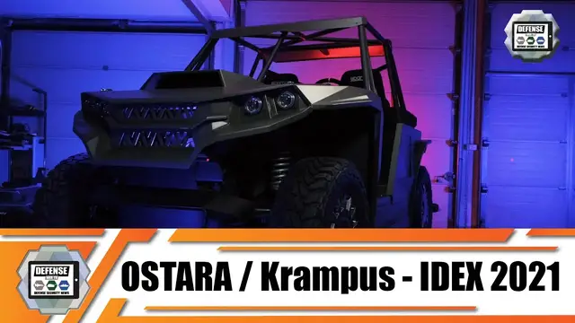'Video thumbnail for KRAMPUS buggy is a hybrid electric diesel special purpose vehicle Ostara Lithuania defense industry'