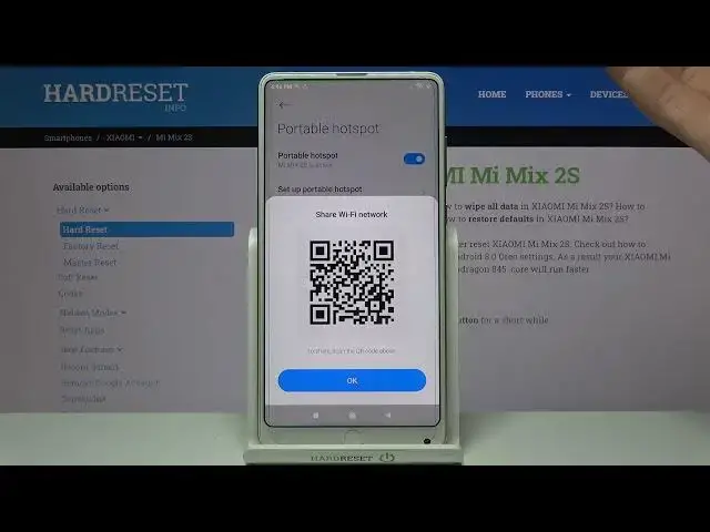 'Video thumbnail for How to Enable Portable Hotspot on XIAOMI Mi Mix 2S – Share Wi-Fi'