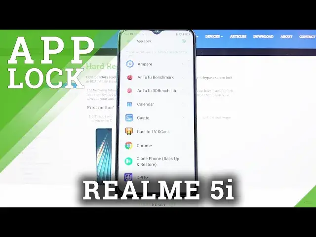 'Video thumbnail for How to Set Up App Lock in Realme 5i – Lock Chosen Applications'