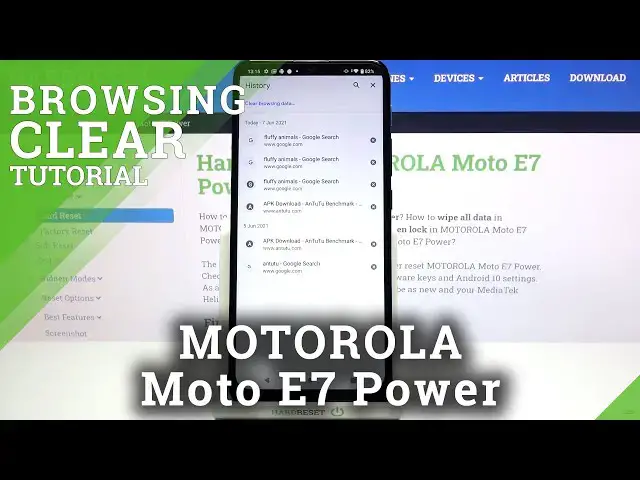 'Video thumbnail for How to Clear Browser on MOTOROLA Moto E7 Power – Clear Browsing History'