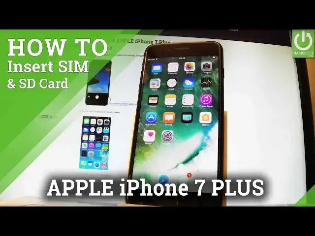 Video thumbnail for How to Insert SIM in APPLE iPhone 7 Plus - Install Nano SIM Card