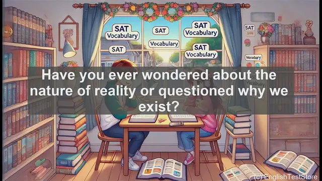 Video thumbnail for 5000 Must Know SAT Vocabulary - Philosophy: Exploring Life's Big Questions