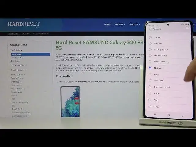 'Video thumbnail for Samsung Galaxy S20 FE 5G Ringtones Checkup | Galaxy Tones'