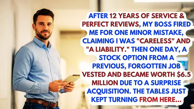 'Video thumbnail for I Was Fired For One Minor Mistake After 12Yrs Of Working. A Few Years Later, I Became..'