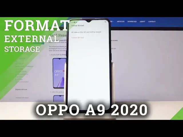 'Video thumbnail for How to Erase Memory Card in OPPO A9 2020 - Format Micro SD Card'