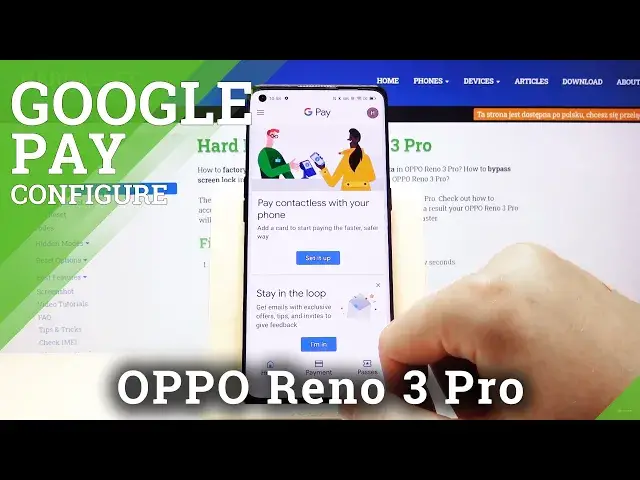 Video thumbnail for How to Use Google Pay in OPPO Reno 3 Pro – Touchless Payments
