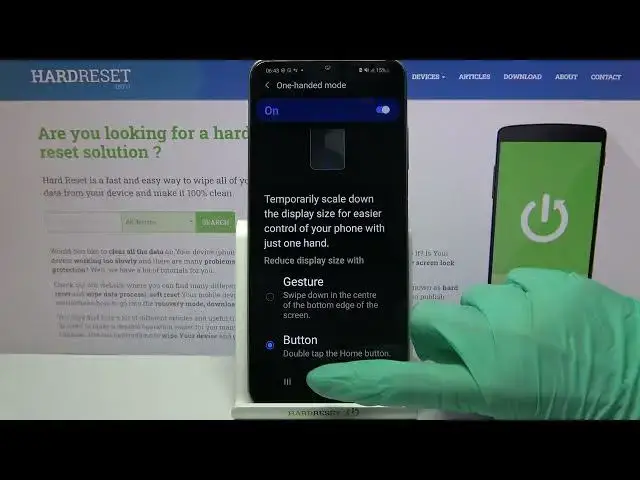'Video thumbnail for How to Enable One-Handed Mode in SAMSUNG Galaxy F12 – Activate One-Handed Mode'