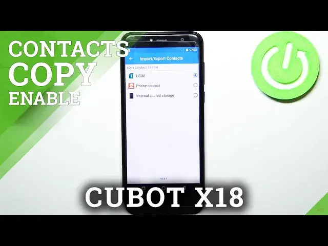 Video thumbnail for How to Transfer Contacts in CUBOT X18 - Copy Contacts