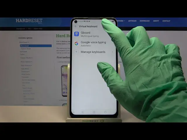 Video thumbnail for Activate Text Correction Feature - Keyboard Customizations on ZTE Blade V2020