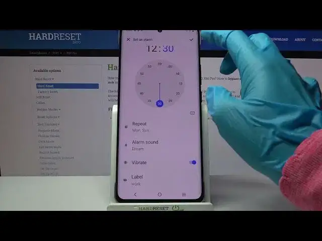 Video thumbnail for VIVO X60 Pro – Personalize Alarm Clock / Manage Alarm Settings