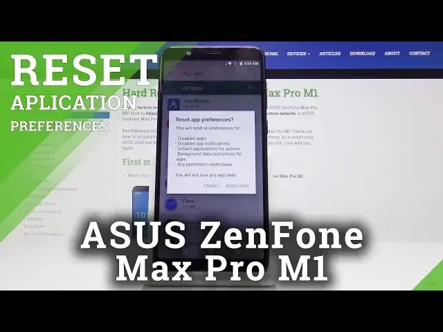 'Video thumbnail for Reset ASUS ZenFone Max Pro M1 App Preferences - Restore App Settings'