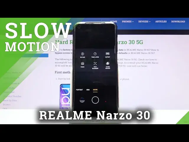 Video thumbnail for How to Record Slow Motion Video on REALME Narzo 30 5G - Video Effect