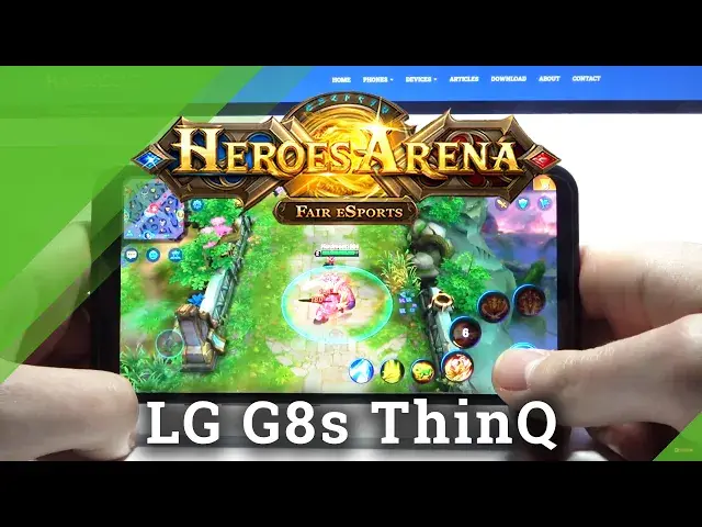 Video thumbnail for Heroes Arena on LG G8s ThinQ