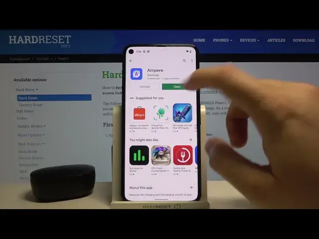 'Video thumbnail for How to Check Battery Capacity in Google Pixel 5 – Download Ampere App'