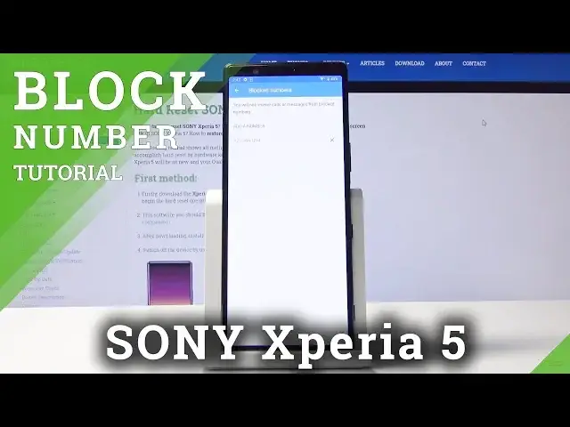 'Video thumbnail for How to Block Number in SONY Xperia 5 – Create Blacklist'