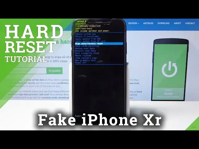 'Video thumbnail for How to Perform Hard Reset on iPhone Xr Clone - Bypass Screen Lock'