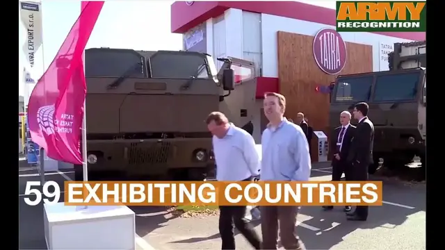'Video thumbnail for Eurosatory 2016 biggest defense security exhibition in the world 1535 exhibitors 56 countries France'