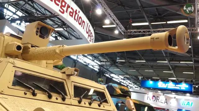 'Video thumbnail for CMI Defence Belgium Belgian defense industry Eurosatory 2016 series Cockerill 3000 weapon systems'