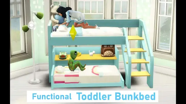'Video thumbnail for Toddler Bunk Bed Sims4 Mod'